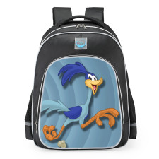 Looney Tunes Cartoons Road Runner School Backpack