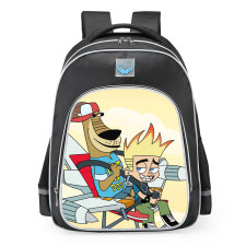 Johnny Test Johnny And Dukey School Backpack