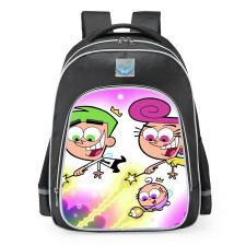The Fairly OddParents Characters School Backpack