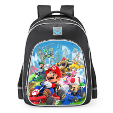 Super Mario Kart Tour School Backpack