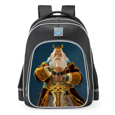 Hyrule Warriors Age Of Calamity King Rhoam School Backpack