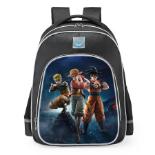 Jump Force Naruto Luffy Goku School Backpack