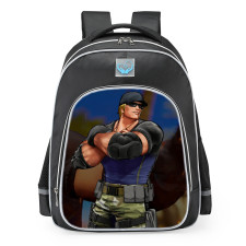 The King Of Fighters XV Clark Still School Backpack