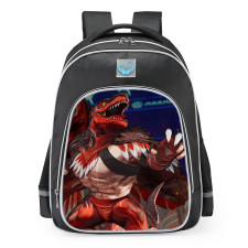 The King Of Fighters XV King of Dinosaurs School Backpack