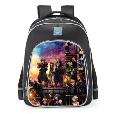 Kingdom Hearts III Characters School Backpack