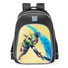 The Legend of Zelda Skyward Sword Zelda Link School Backpack