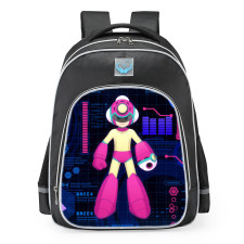 Mega Man 11 Bounce Ball School Backpack