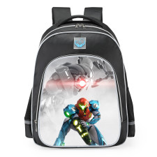 Metroid Dread Samus School Backpack