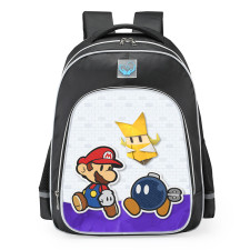 Paper Mario the Origami King School Backpack