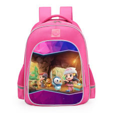 Pokemon Diamond and Pearl Characters School Backpack