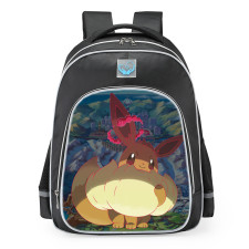 Pokemon Sword And Shield GMax Eevee School Backpack