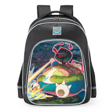 Pokemon Sword And Shield GMax Snorlax School Backpack