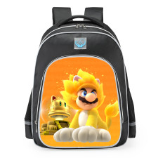 Bowser’s Fury Giga Cat Mario School Backpack