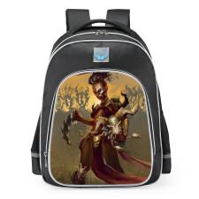 Diablo Female Witch Doctor School Backpack