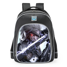 Metal Gear Rising Raiden School Backpack
