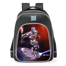 Marvel Contest Of Champions Silver Surfer School Backpack