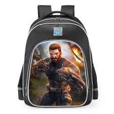 Marvel Contest Of Champions Captain America Infinity War Backpack