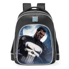 Marvel Contest Of Champions The Punisher School Backpack