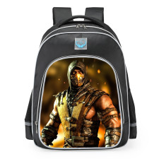 Mortal Kombat Scorpion School Backpack