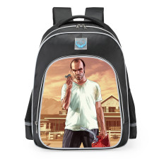 Grand Theft Auto GTA V Trevor Philips School Backpack