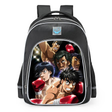 Hajime No Ippo Characters School Backpack