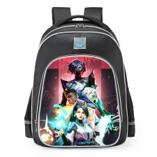 Valorant Characters School Backpack