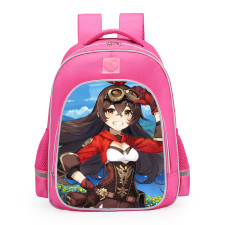 Genshin Impact Amber School Backpack