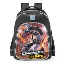 Pokemon Galarian Obstagoon School Backpack