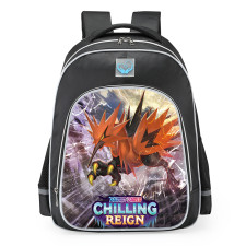 Pokemon Galarian Zapdos V School Backpack