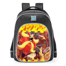 Pokemon Pyroar School Backpack