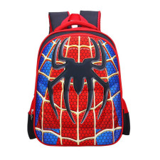 SpiderMan Kids 3D Backpack Schoolbag Rucksack