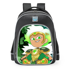 Marcy Wu Calamity Powers Amphibia Characters Disney School Backpack