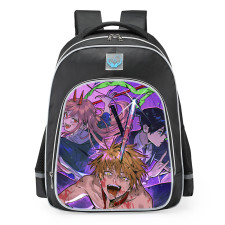 Chainsaw Man Characters School Backpack
