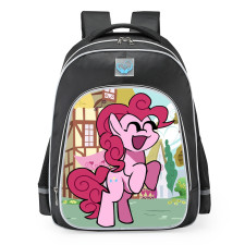 Friday Night Funkin FNF Vs. Corrupted Twilight Sparkle Pinkie Pie School Backpack