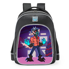 Friday Night Funkin FNF Vs Soft Taki Soft Monster School Backpack