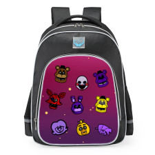 Friday Night Funkin FNF VS FNAF Characters Icon School Backpack