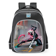 Marvel Gwen Stacy Gwenom Comics Style School Backpack