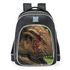 Jurassic World Camp Cretaceous Carnotaurus Face School Backpack