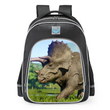 Jurassic World Camp Cretaceous Triceratops School Backpack