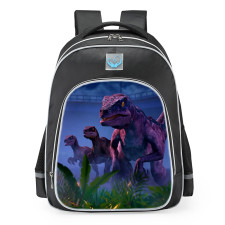 Jurassic World Camp Cretaceous Velociraptor School Backpack