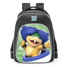 Super Mario Villain Ludwig Koopa School Backpack