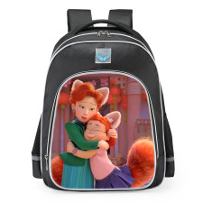 Disney Turning Red Mei Lee And Ming Lee School Backpack