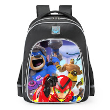 Power Players Characters School Backpack