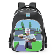 Roblox BedWars Baker School Backpack Rucksack