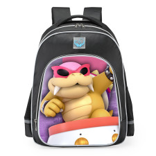 Super Mario Villain Roy Koopa School Backpack