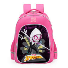 Marvel Spider Gwen Egg Attack School Backpack