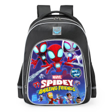 Spidey And His Amazing Friends Disney Characters School Backpack