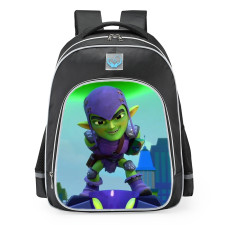 Green Goblin Spidey And His Amazing Friends Disney School Backpack