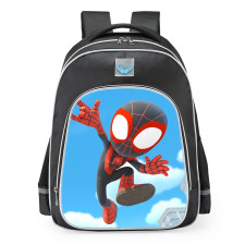 Miles Morales Spidey And His Amazing Friends Disney School Backpack