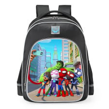 Spidey And His Amazing Friends Disney Selfie School Backpack
